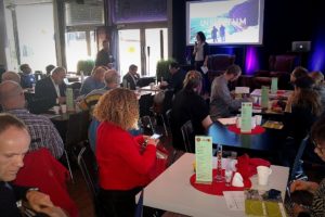 Arrangementet på Scene 5 i Lillestrøm kultursenter markerte avslutningen av prosjektet «En sluttet sirkel». 