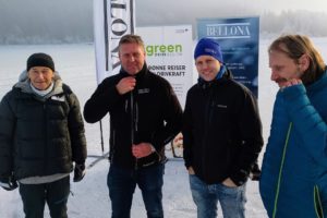 Arrangementsstaben: rallyekspert Inge Møller (t.v.), Odd-Olaf Schei (Bellona), Daniel Bügel (OREEC), og Bjørnar Kruse (Energiråd Innlandet).