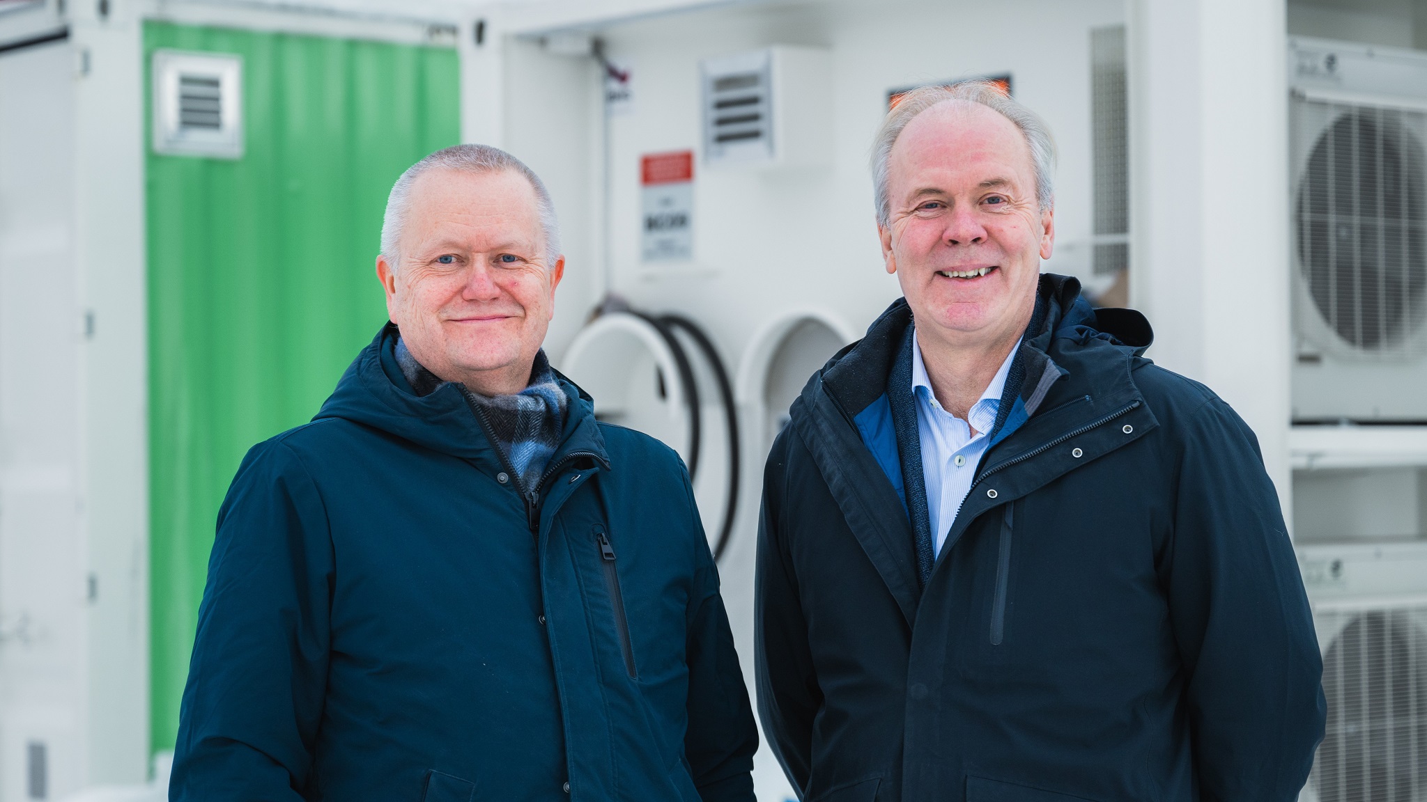 Eskil Lunde Jensen og Trond Skaufel